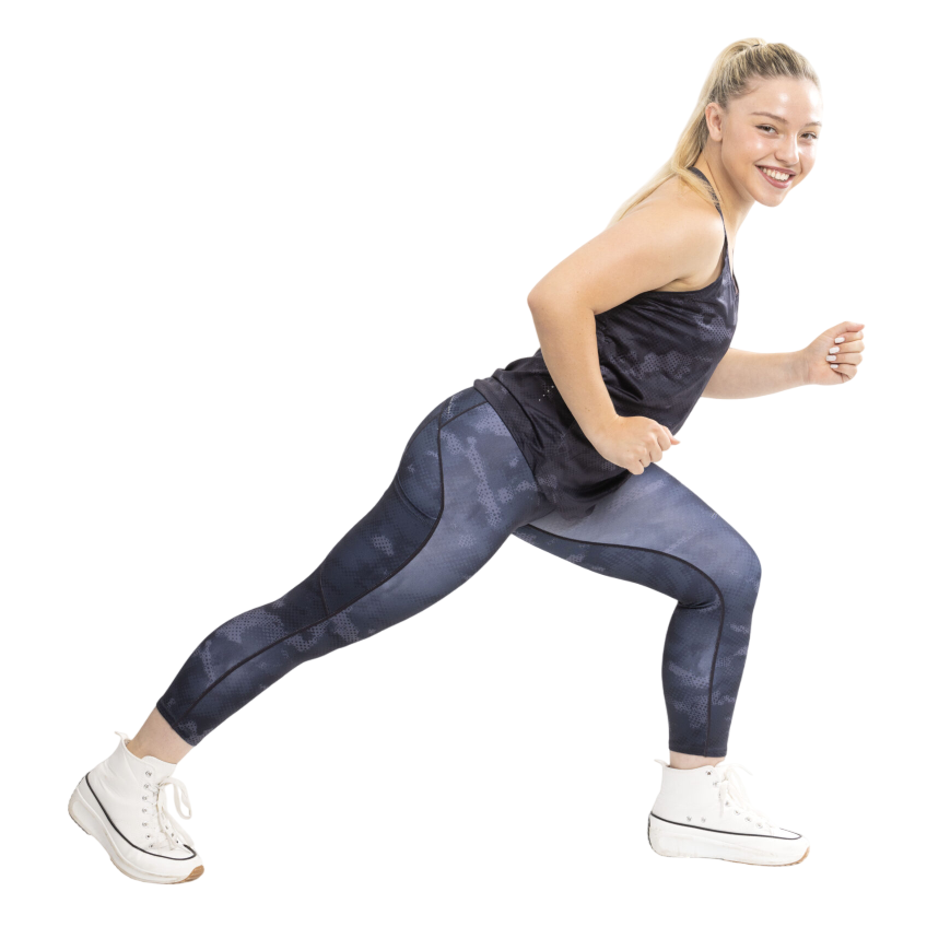 Leggings 7/8 high with pocket 4021