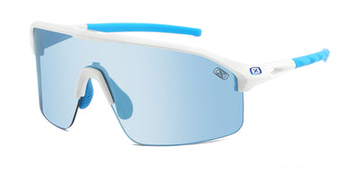 מסגרת 6030 לבנה עדשות מט מראה כחולה Blue light