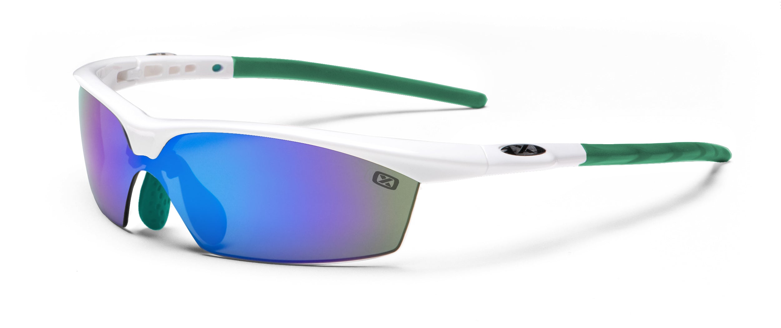 White lens mirror Green SpinJet 6001 Glasses