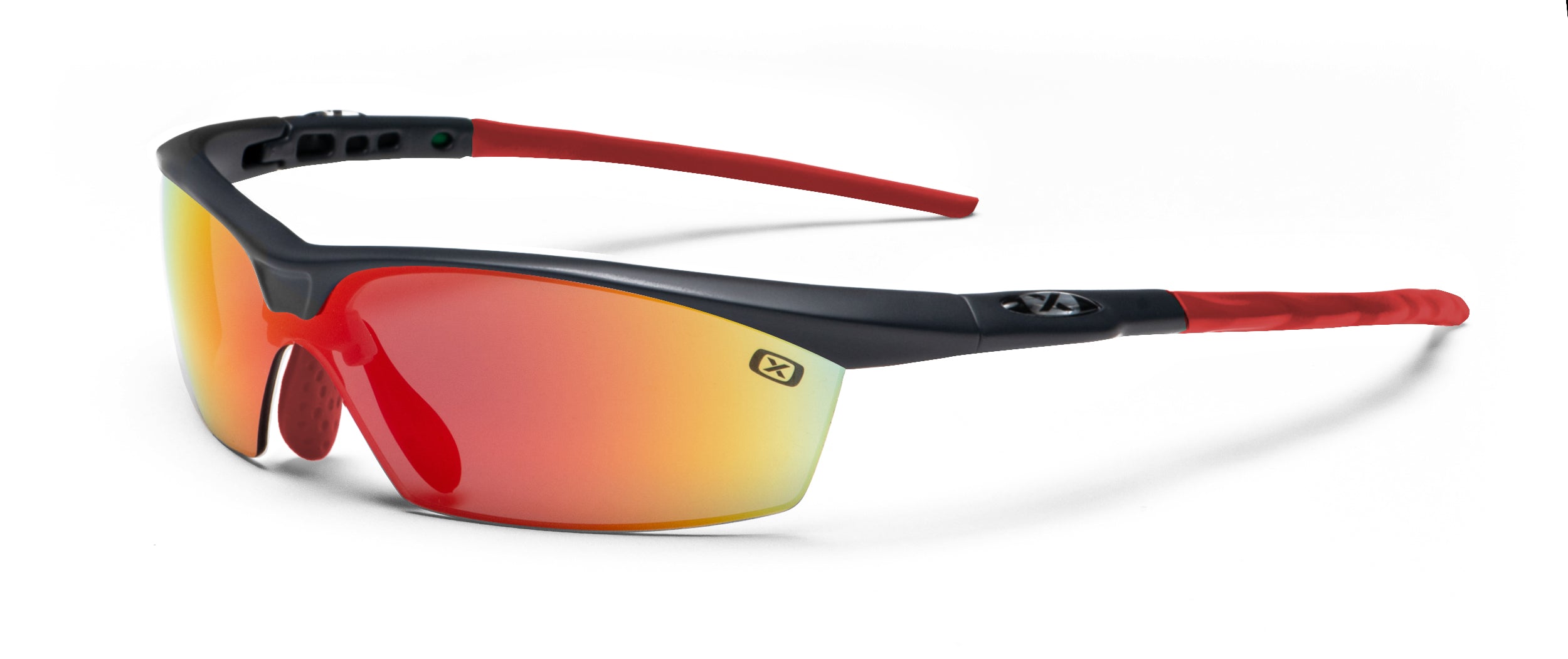 Gray lens mirror Red SpinJet 6001 Glasses