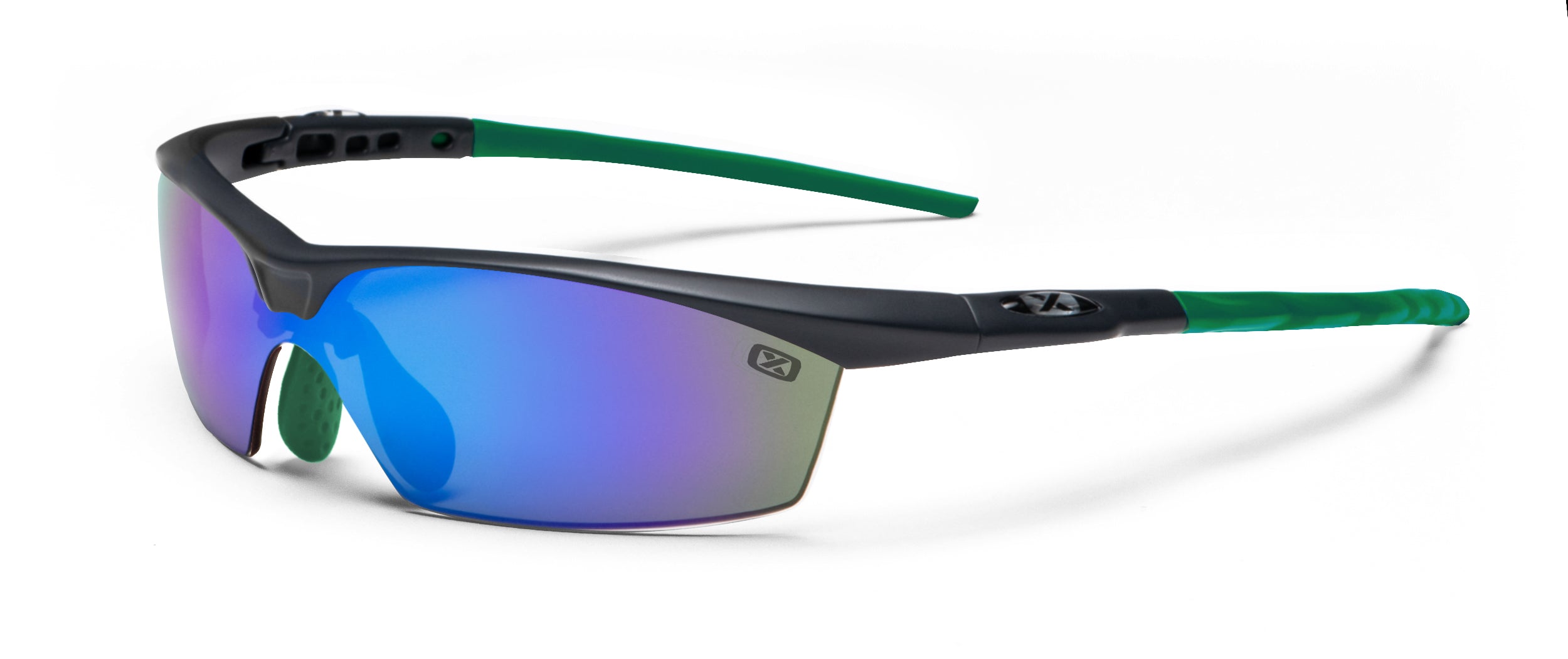 Gray lens mirror Green SpinJet 6001 Glasses