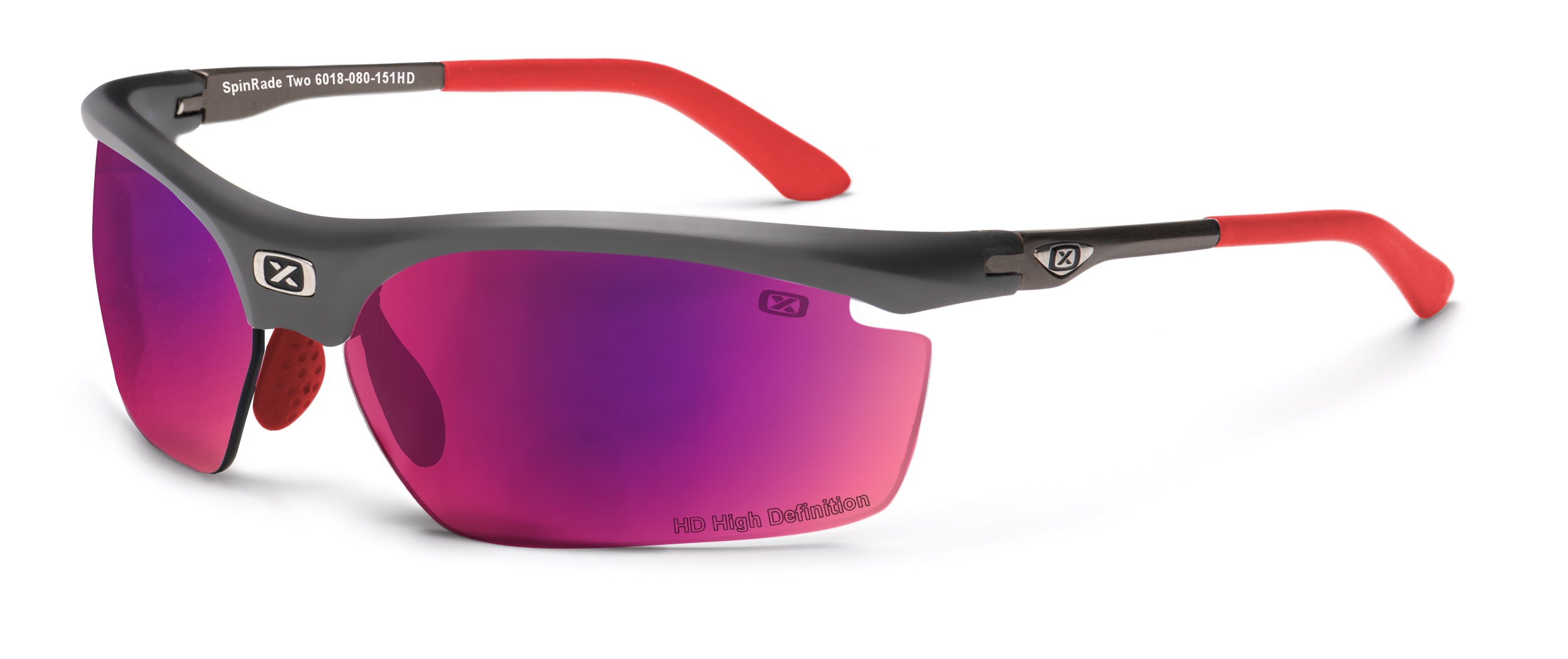 HD Gray lens Pink Spinrade Two 6018 Glasses