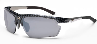 SpinRun 6020 שלדת קרבון, עדשה מקוטבת אפורה מראה כסופה