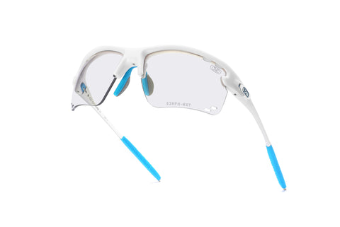 OACHI 6023 מסגרת לבנה מבריקה, עדשה פוטוכרומטית