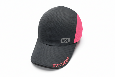 Hat Running Moisture-Wicking Gray Pink