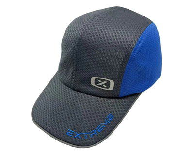 Hat Running Moisture-Wicking Gray Blue