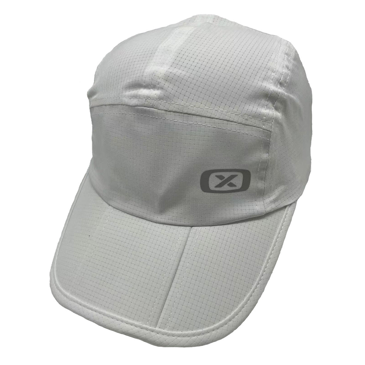 1003 Hat Moisture-Wicking Foldable White