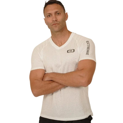 Shirt Running V Men short 1006