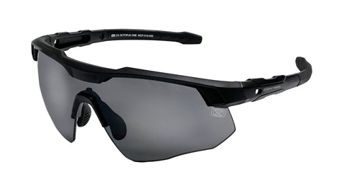 Octopus One 6027 matte Black frame , Gray lens