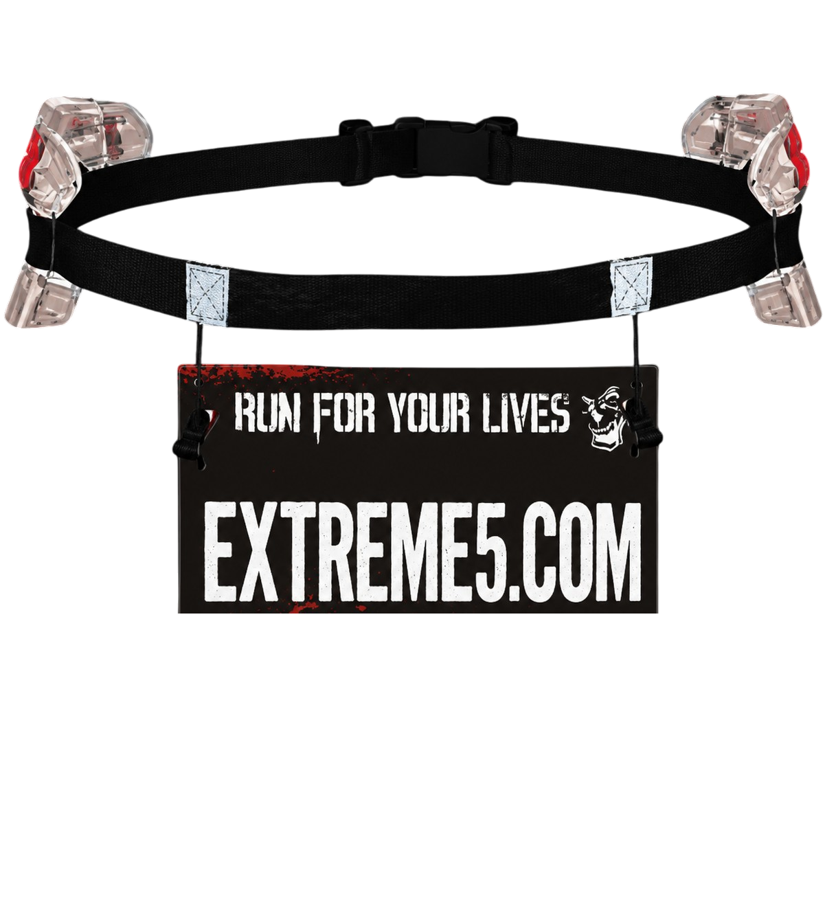 Marathon race number belt