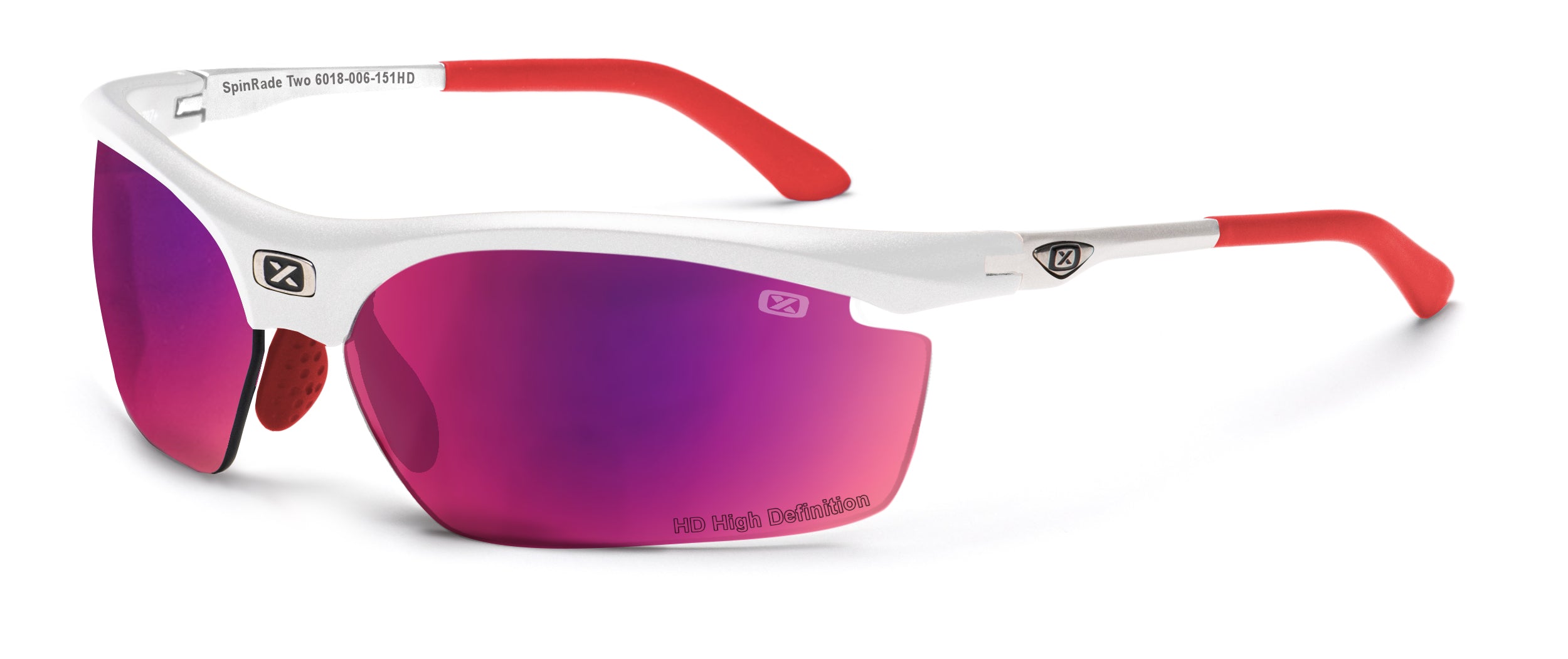 HD White lens Brown Spinrade Two 6018 Glasses