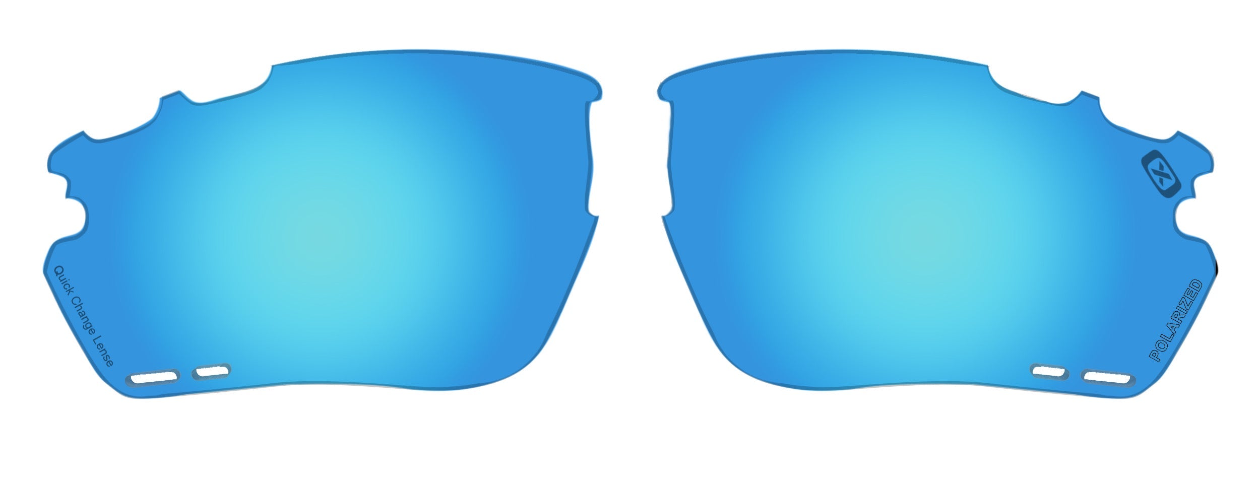 lenses for model SpinRun 6020 in Gray mirror entire Polarized