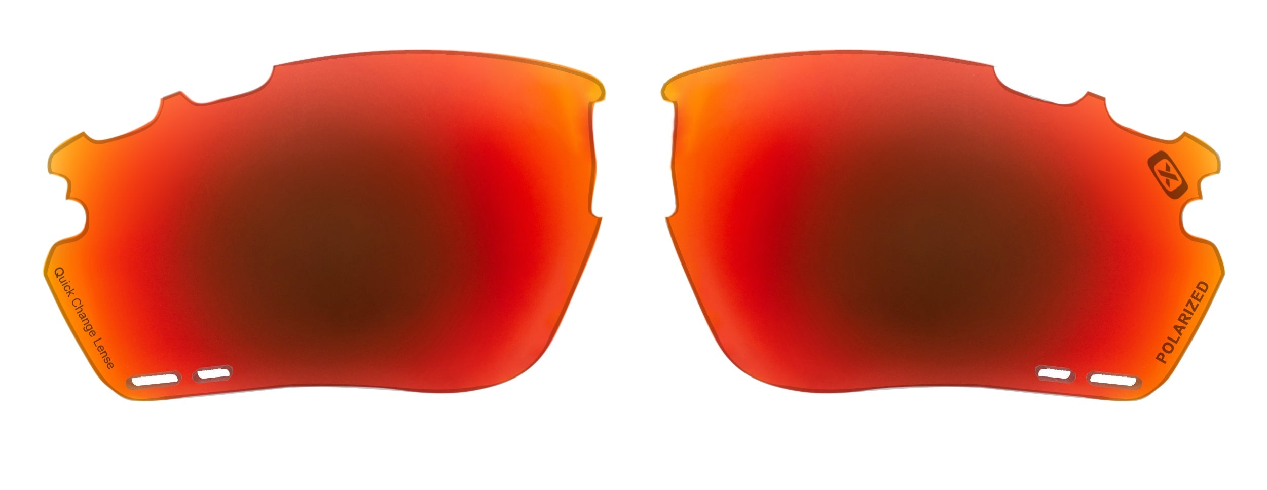 lenses for model SpinRun 6020 in Gray mirror Red Polarized