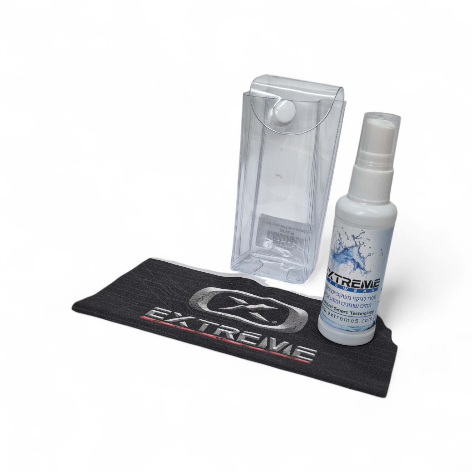 Kit cleaning professional for glasses